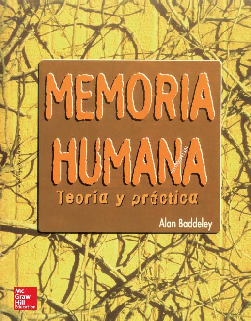 00100 0000003753 5938 - Memoria humana teoría y práctica (Alan BADDELEY) - (Audiolibro Voz Humana)